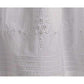 Little Things Mean A Lot Helena Cotton Christening Gown Size - 6 Months White