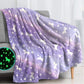 Tony Stark Ultraaglow Glow In The Dark Blanket For Kids (015 Years, 200X152 Cm) Soft Flannel Fleece Throw, Cozy & Warm AllSeas