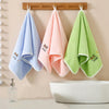 Koochie-Koo Cotton Baby Bath Towel, Ducks Printed Organic Face Towel For Baby Boys & Girls, Super Soft Reusable Hand Towel For I