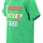 Unique Baby Boys Naughty Nice I Tried Kids Christmas Shirt Clothes (8Y, Green)