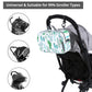 Non-Slip Stroller Organizer Bag For Diapers With Insulated Pocket, Stroller Hooks And Adjustable Strap,Universal Fit Most Stroll