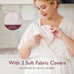 Momcozy Larger Breast Therapy Packs, Hot And Cold Breast Pads With 2 Soft Covers, Breastfeeding Essentials For Relieve Clogged D