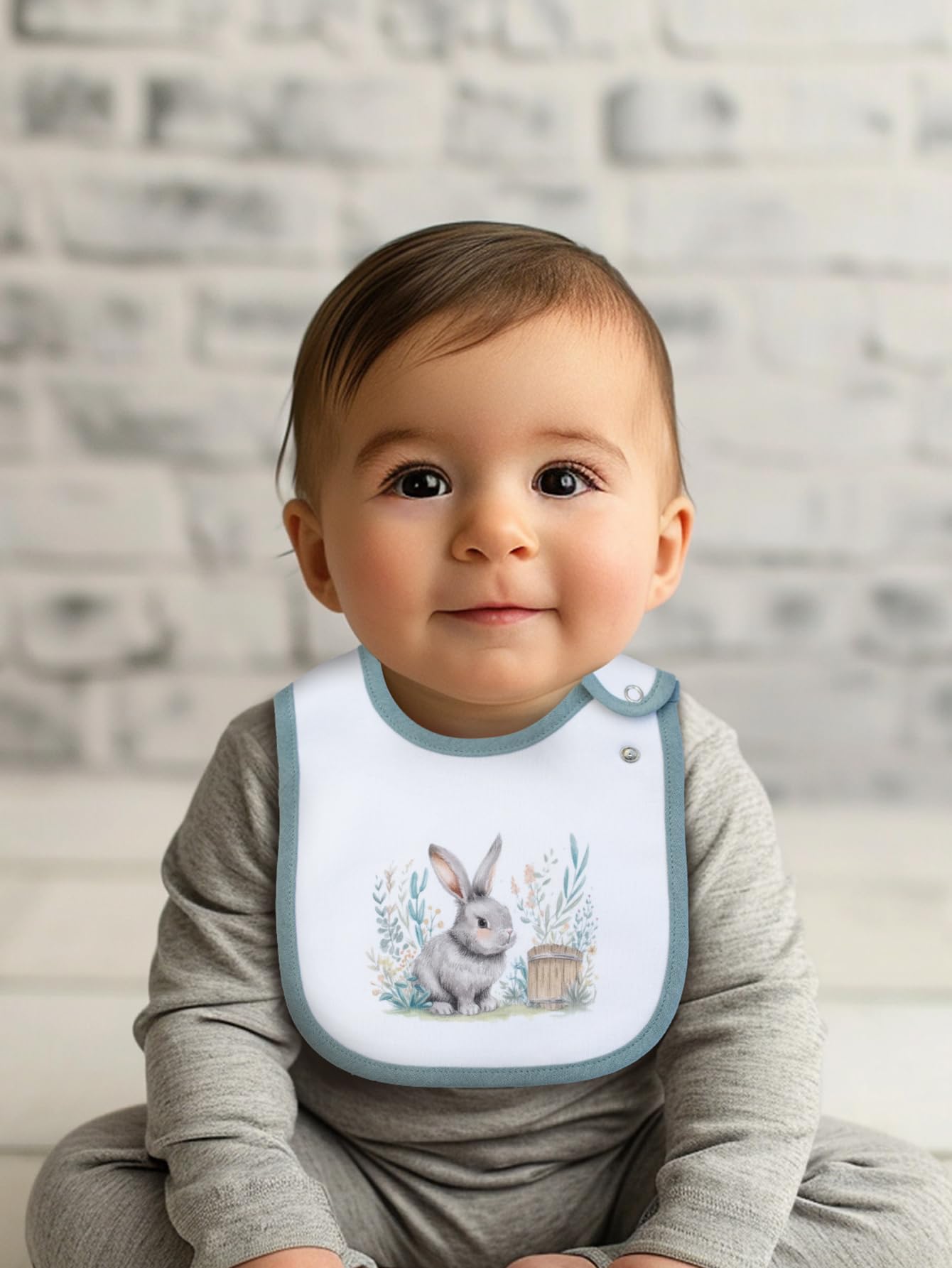 Baby Bibs For Boys And Girls, Waterproof Cotton 6 Pack, Drool And Mealtime (Multi11A)