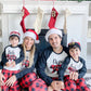 Iffei Matching Family Pajamas Sets Christmas Pj'S With Bear Printed Tee And Plaid Bottom Loungewear 9-12M