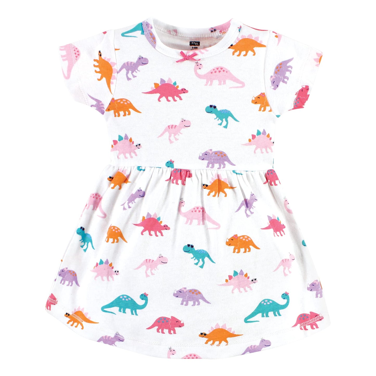 Hudson Baby Baby Girls Hudson Cotton Dresses, Cuteasaurus, 0-3 Months Casual Dress, Cuteasaurus, 3 Months Us
