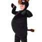 Toddler Ferdinand The Bull Costume Jumpsuit With Foam Padding, Kids Animal Halloween Outfit 4T