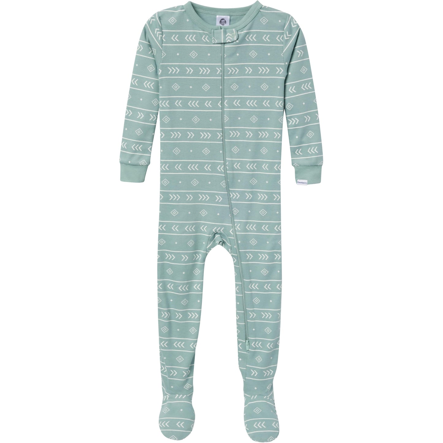 Gerber Baby-Boys 4-Pack Footed Pajamas, Desert Animals
