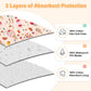 Moomoo Baby Leakproof Diaper Pants For Potty Training 2 Packs Bedtime Potty Training Pants For Boys And Girls