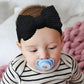 Zurlefy Stretchy Baby Girl Headbands Bows, Infant Headband Bows For Baby Bonnet Newborn Head Wraps Toddler Unisex (Td009)