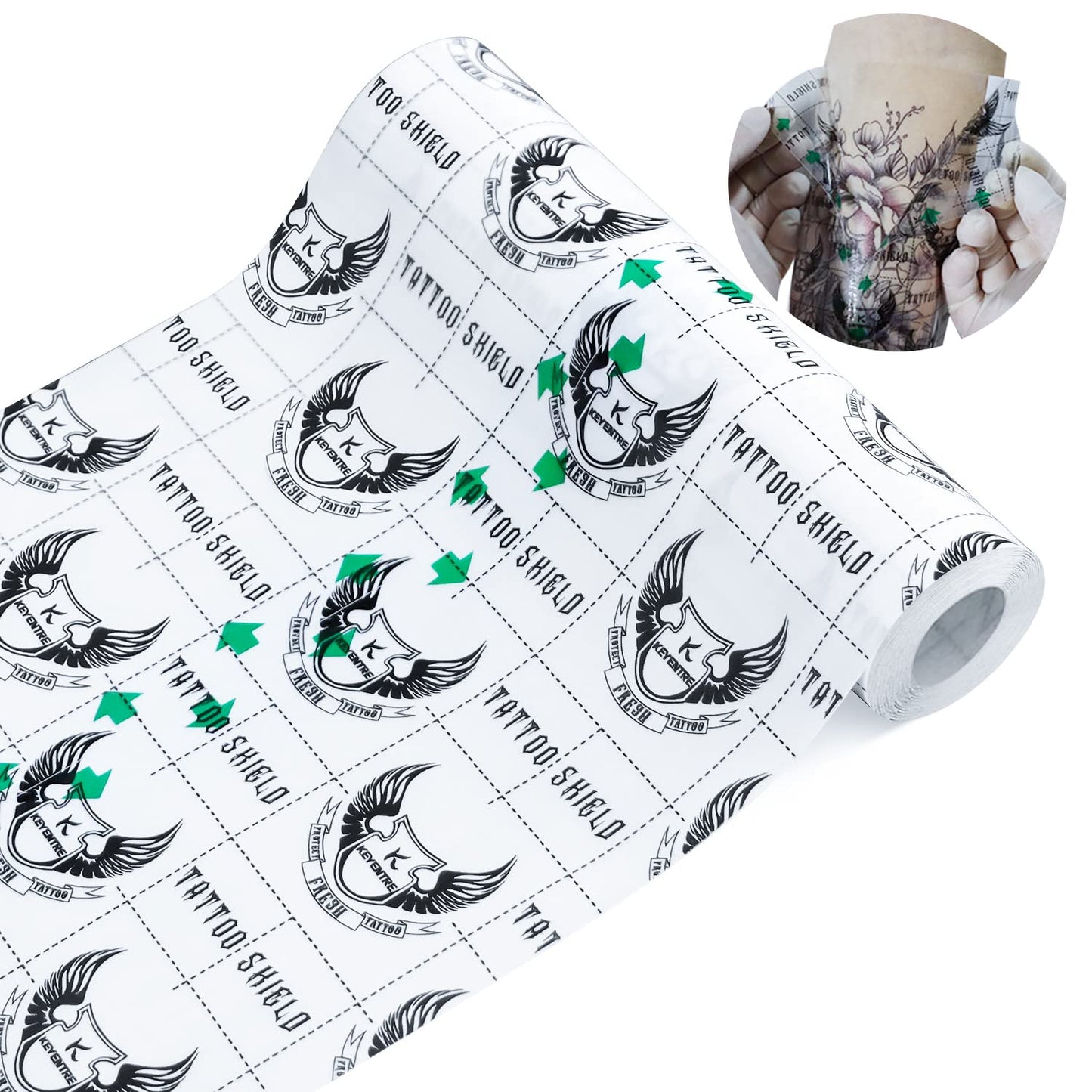 Tattoo Aftercare Waterproof Bandage Transparent Film Dressing Second Skin Healing Protective Clear Adhesive Bandages Tattoo Supp