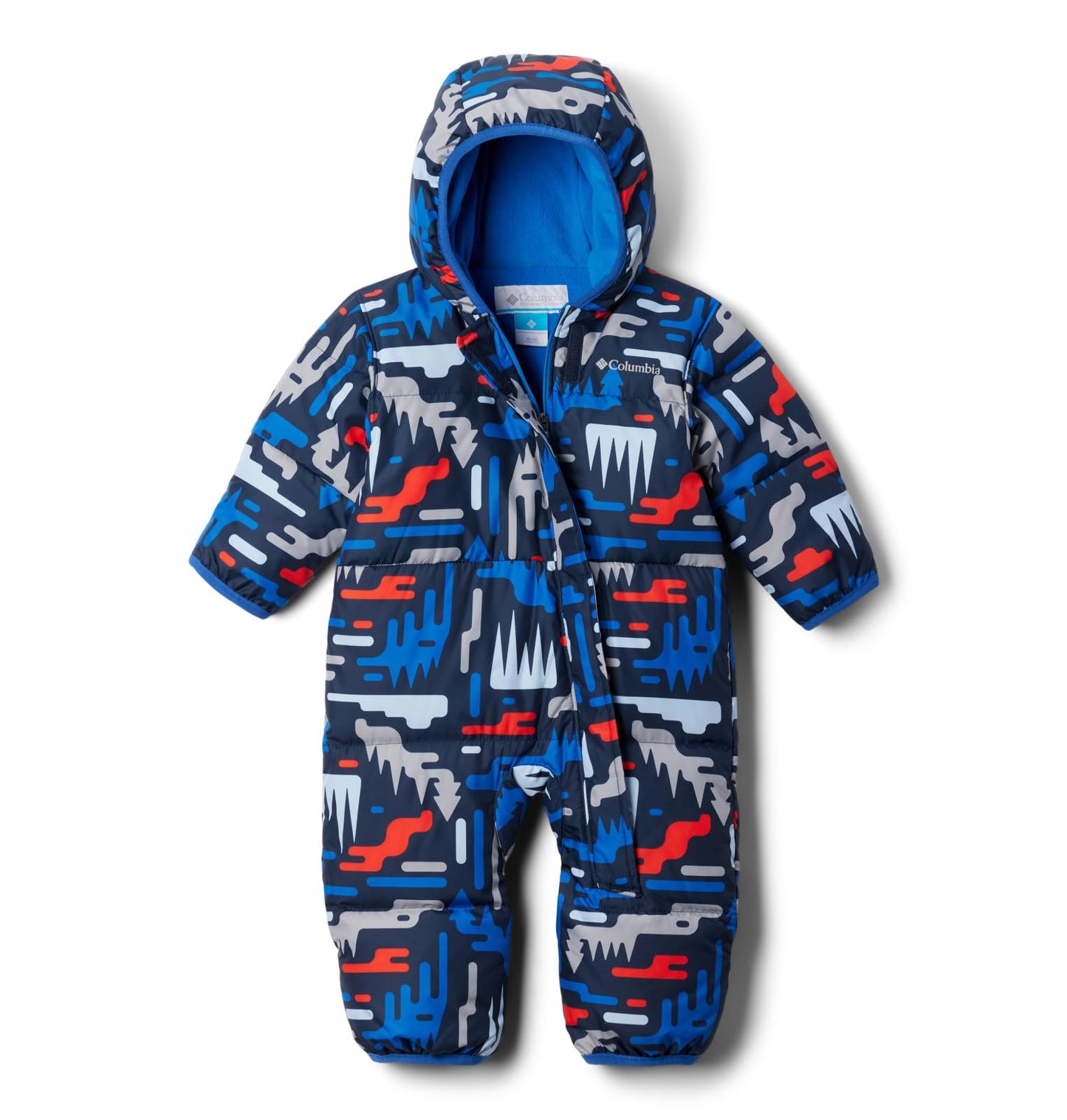 Columbia Baby Snuggly Bunny II Bunting, Collegiate Navy Highland/Bright Indigo, 3/6