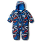 Columbia Baby Snuggly Bunny II Bunting, Collegiate Navy Highland/Bright Indigo, 0/3