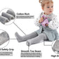 Epeius Baby Tights Seamless Non Slip/Skid Leggings Newborn Girl Cotton Stockings Baby Boy Footed Pants Pantyhose For 0-3 Months,