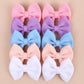 Puff Fabric Hair Bows With Alligator Clips, 40 Pieces (20 Pairs) For Baby Girlstoddlers Kids Children Adults