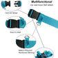 Mobearer Car Seat Travel Belt Adjustable Car Seat Travel Strap To Convert Kid Car Seat And Carry-On Luggage Into An Airport Car