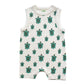 PARADE Organic Tank Rompers - Signature Prints Turtles 6-12 Months