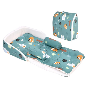 GRASPING FINGERS Cotton Baby Sleeping Bag for Newborn Babies | Travel Friendly Soft Breathable Cotton Sleep Sack | Lightweight W