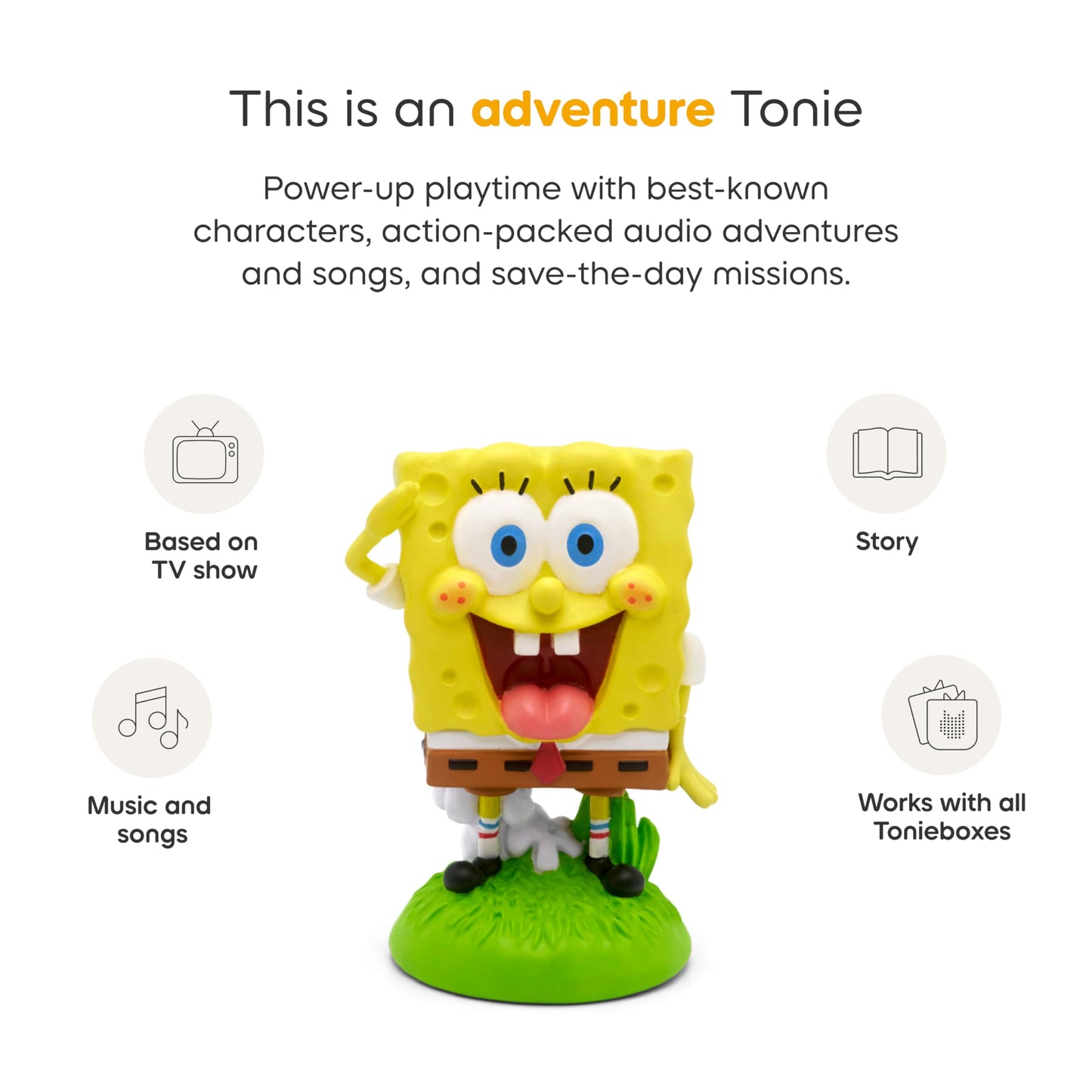 Tonies Spongebob Squarepants Audio Toy Figurine