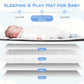 Infans Pack And Play, 5 In 1 Baby Bedside Sleeper With Bassinet, Diaper Changer, Mattress, Carry Bag, Music Box Hanging Toys, Fo