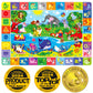 Quokka Giant Baby Play Mat For Floor - 112X80 In Plush Abc Nursery Rug For Toddlers & Infants - Large Padded Non-Slip Surface Fo