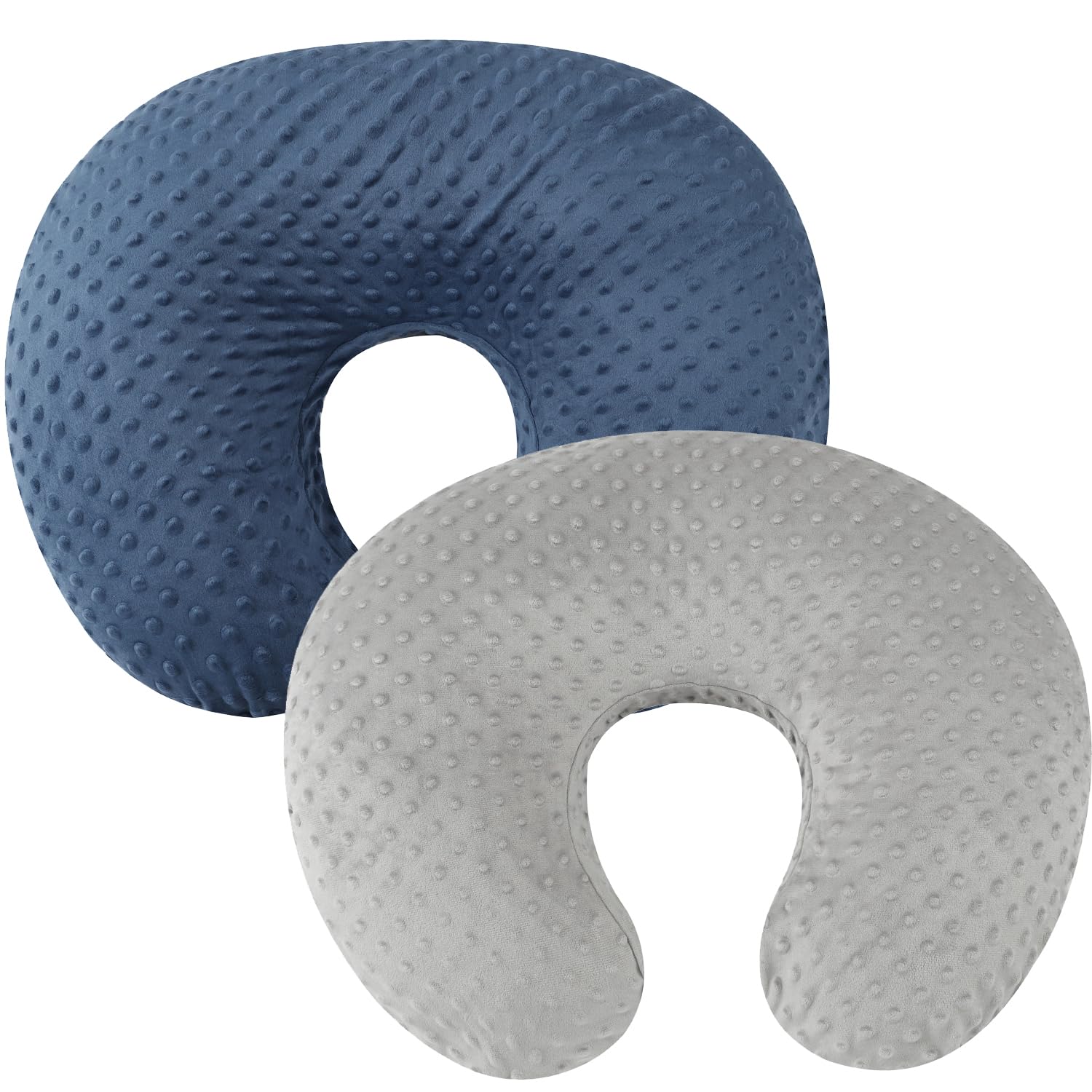 Dot Nursing Pillow Cover Set 2 Pack Nursing Pillow Slipcovers, Ultra Soft Compatible with Boppy Pillow,Standard Pillow for Baby 
