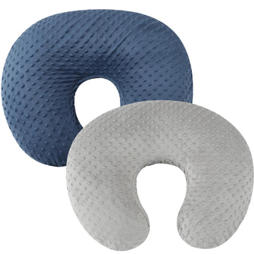Dot Nursing Pillow Cover Set 2 Pack Nursing Pillow Slipcovers, Ultra Soft Compatible with Boppy Pillow,Standard Pillow for Baby 