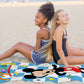 Disney Mickey Mouse Bath Pool Beach Towel - Checkered Kids Super Soft & Absorbent 100% Cotton Towel, Measures 28 X 58