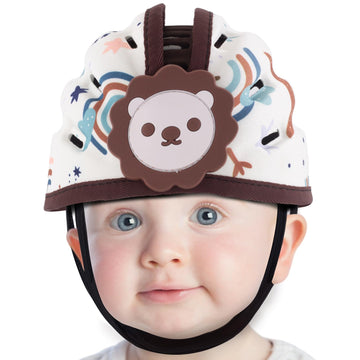 Xeano Baby Helmet, Infant Safety Helmet, Toddler Walking Helmet, Soft Foam Helmet, Protector Cap Adjustable Hat For Walking And
