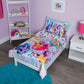 My Little Pony 4 Piece Toddler Bedding Set - Includes Quilted Comforter, Fitted Sheet, Top Sheet, And Pillow Case Character Desi