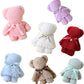 Wisik enterprise Bear Towel Set, Baby Shower Favors, Soft Cute Shaped Bear Towels for Wedding, Graduation, Valentine, Bear Shape