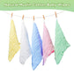 20 Pack Baby Muslin Washcloths Natural Muslin Cotton Baby Wipes Soft Newborn Baby Face Towel Absorbent Muslin Washcloth For Sens