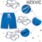 Hzxvic Toddler Baby Boys Shorts, Summer Cotton Shorts For Kids Girls, 3 Pack Childrens Jogger Pants(Blackblue-2T)