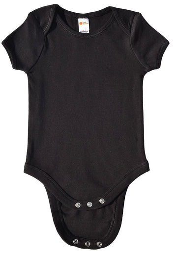Earth Elements Baby Short Sleeve Bodysuit 12-18 Months Black