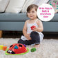 Edushape Ladybug Sorter - Sorting Bathtub Toys - Early Child Development Learning Educational Toy - Toddler Bath Toys - Baby Bat