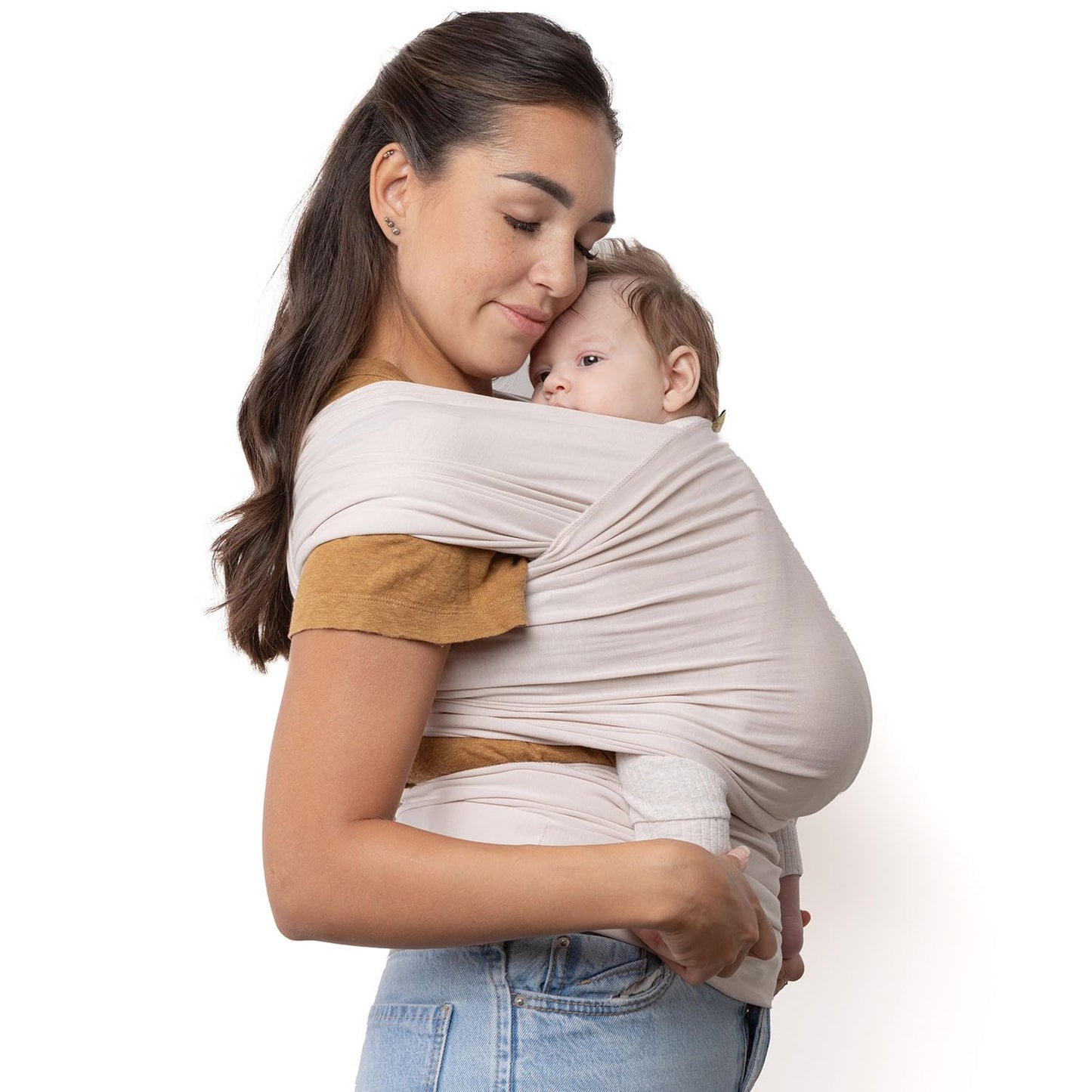 Boba Baby Wrap Carrier - Original Baby Carrier Wrap Sling for Newborns - Baby Wearing Essentials - Newborn Wrap Swaddle Holder, 