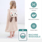 Michley Cartoon Hooded Baby Towel Unisex, Premium Soft Swimming Bathrobe Large Washcloths 27.5 ' X 47 ' For 0-7T (Dog)