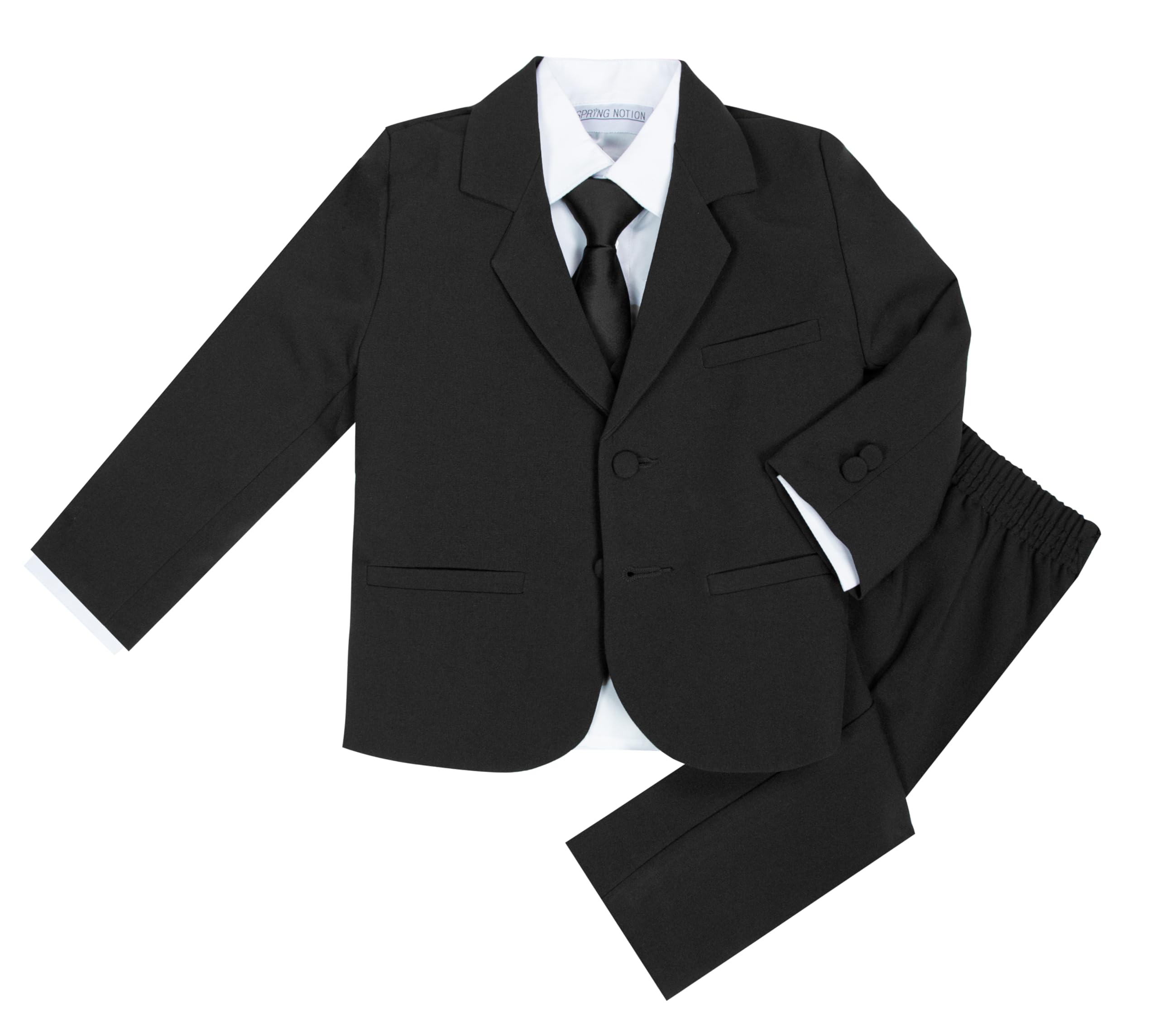 Spring Notion Baby Boys' Classic Fit Formal Black Dress Suit Set 18M ( – Cutebab WBBAPB00LKCAIXG