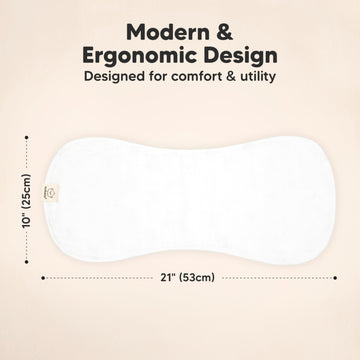 5-Pack Muslin Burp Cloths For Baby Boys And Girls - Super Absorbent Baby Burp Cloth, Viscose Derived From Bamboo Cotton Baby Was