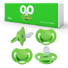 Orthodontic Pacifier By Lovenoobs, 4 Pack, Pacifiers 0-6 Months, Baby Starter Kit, Newborn Silicone Dummy, Orthodontic, Teething