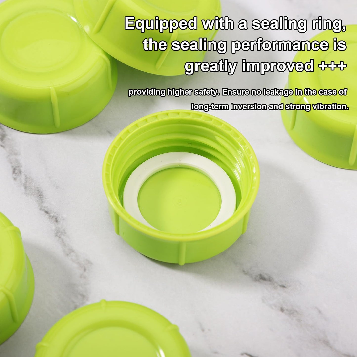 12Pcs Narrow Baby Bottle Caps For Dr Brown, Bpa-Free Travel Bottle Caps Leakproof Baby Bottle Storage Lids With Sealing Gasket R