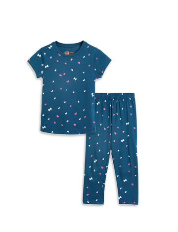 Amazon Brand  Jam & Honey Girls Pyjama Set AW20KGSLHS02 Multicolor 8 34 Years