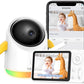 Baby Monitor with Camera and Audio WiFi/No WiFi: Baby Monitor WiFi Smartphone APP Control NightVision 4.3 Screen Smart Video Ba