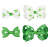St. Patrick'S Day Hair Clip Hair Accessories For Baby Girls Tsfj09 (4Pcs)