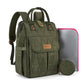 Montana West Wrangler Diaper Bag Backpack Baby Essentials Bag Quilted Travel Backpacks with Insulated Pockets, Portable Changing