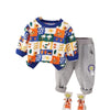 Googo Gaaga BoyS Cotton Printed Sweatshirt With Joggers Baby Boys Clothing Set (23 Years)