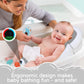 Babove Baby Bath Support | Newborn Bathtub,Ideal For Babies Less Than 6 Months Old With Thermometer Baby Bather, Baby Tubs For B