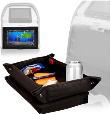 Lusso Gear Tray Table Cover - Airplane Travel Tray Table Cover For Kids & Adults - Travel Tray For Kids On Plane Or Train - Airp
