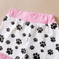 Aslaylme Newborn Girl Outfits Baby Coming Home Outfit Going Home Outit Baby Girl Bodysuit (Pink,0-3 Months)