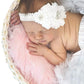 Mausong Christening Headbands Baptism Headbands With Bows