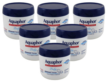 Aquaphor Baby Healing Ointment Advanced Therapy 14 Ounce Jar (Pack of 6)